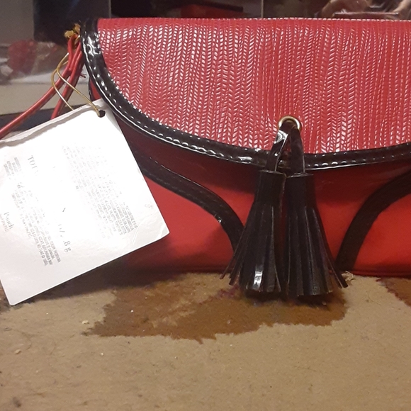 Red shining bag - Picture 2 of 5